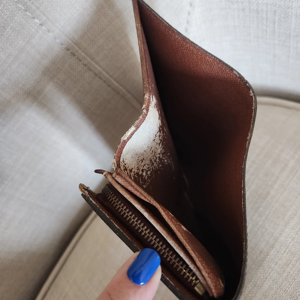 Louis Vuitton Vintage Monogram Porte Monnaie Tresor Bifold Wallet - Picture 15 of 16